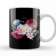 Baskı Dükkanı Porselen Beyaz Bigbang Flower Road Kupa Bardak
