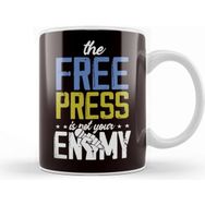 Baskı Dükkanı Press Free Freedom Fake News Journalism Reporter Journalist Kupa