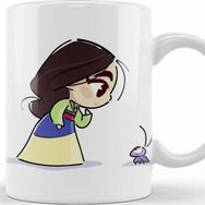 Baskı Dükkanı Princesas Cute Mulan Kupa