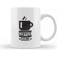 Baskı Dükkanı Programmer Coffee Code Kupa