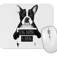 Baskı Dükkanı Protest Dog Pug Köpek Mouse Pad