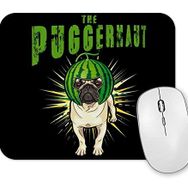 Baskı Dükkanı Pug Dog Puggernaut Life Funny Gift Mouse Pad