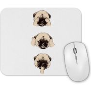 Baskı Dükkanı Pug Köpek 05 Mouse Pad