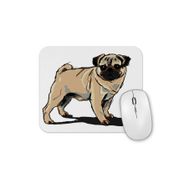 Baskı Dükkanı Pug Köpek Dog Pet Sevimli Cute Mouse Pad