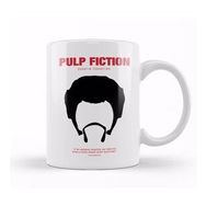 Baskı Dükkanı Pulp Fiction Jules Winnfield Movie Silhouette Kupa