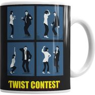 Baskı Dükkanı Pulp Fiction Twist Contest Concurso Danca Mia E Vicent Sihirli Porselen Kupa