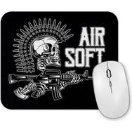 Baskı Dükkanı Punk Skull Mouse Pad