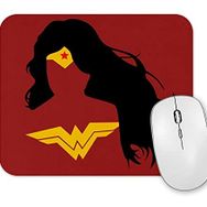 Baskı Dükkanı Quadro Mulher Maravilha Minimalista Mouse Pad