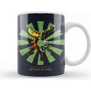 Baskı Dükkanı Rachet and Clank Retro Japanese Kupa
