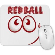 Baskı Dükkanı Red Ball 4 Smile Long Sleeve Mouse Pad