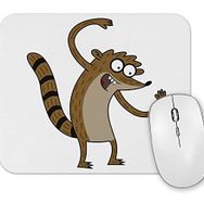Baskı Dükkanı Regular Show Rickboy Mouse Pad