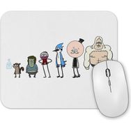 Baskı Dükkanı Regular Show Rules Are For Fools Rickboy Mouse Pad