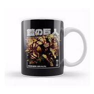 Baskı Dükkanı Reiner Braun Reiner Attack On Titan Porselen 330 ml Beyaz Kupa Bardak