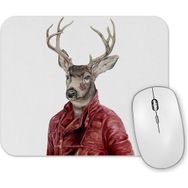 Baskı Dükkanı Renkli Geyik Mouse Pad