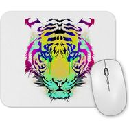 Baskı Dükkanı Renkli Kaplan Aslan Mouse Pad