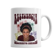 Baskı Dükkanı Resiliencia Marielle Franco Sihirli Porselen Kupa