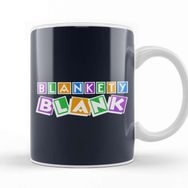 Baskı Dükkanı Retro Blankety Blank Porselen 330 Beyaz Kupa Bardak