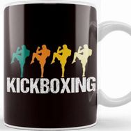 Baskı Dükkanı Retro Kickboxer Vintage Fighter Kickboxing Martial Arts Mma Kupa