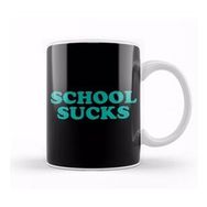 Baskı Dükkanı Retro School Sucks Kupa