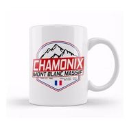Baskı Dükkanı Retro Ski Chamonix Mont Blanc France Skiing And Mountain Biking Paradise Kupa