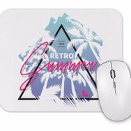 Baskı Dükkanı Retro Summer Mouse Pad