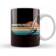 Baskı Dükkanı Retro Windsurfing Water Sports Windsurfer Ocean Wave Surfer Kupa