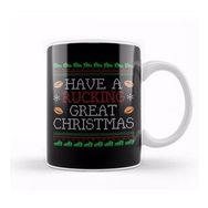 Baskı Dükkanı Rugby Have A Rucking Great Christmas Kupa