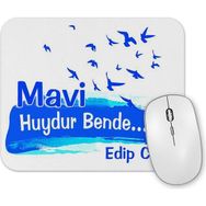 Baskı Dükkanı S818 Mavi Huydur Bende Edip C Duvar Saati