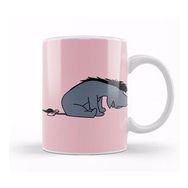 Baskı Dükkanı Sad Gray Donkey Outline Eeyore Kupa