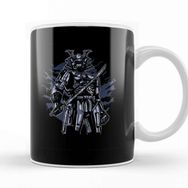 Baskı Dükkanı Samurai Robot Skull Kupa