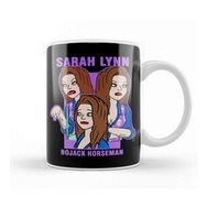 Baskı Dükkanı Sarah Lynn Bojack Horsema Kupa