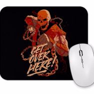 Baskı Dükkanı Scorpion Get Over Here Mouse Pad