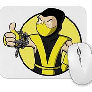 Baskı Dükkanı Scorpion Vault Boy Mouse Pad