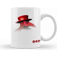 Baskı Dükkanı Scp 049 The Plague Doctor Red Kupa