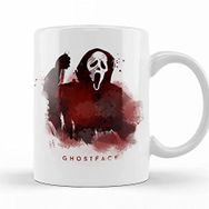 Baskı Dükkanı Scream Ghost Face Porselen Kupa
