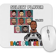 Baskı Dükkanı Select Player Spurs Mouse Pad