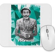 Baskı Dükkanı Seu Madruga Tatuado Mouse Pad