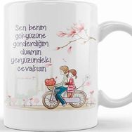 Baskı Dükkanı Sevgililer Günü Sevgiliye Hediye 02013 Kupa