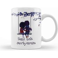 Baskı Dükkanı Sevgililer Günü Sevgiliye Hediye 0207 Kupa