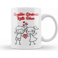 Baskı Dükkanı Sevgililer Günü Sevgiliye Hediye 0245 Kupa