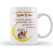 Baskı Dükkanı Sevgililer Günü Sevgiliye Hediye 085 Kupa