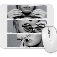Baskı Dükkanı Sexy Smoke Mouse Pad
