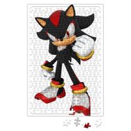 Baskı Dükkanı Shadow The Hedgehog Sonic 240 Parça Puzzle