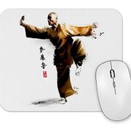 Baskı Dükkanı Shaolin Monk Shaolin Kung Fu Mouse Pad