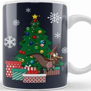 Baskı Dükkanı Sharptooth Around The Christmas Tree Land Before Time Kupa