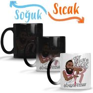 Baskı Dükkanı Shef Harden Sihirli Porselen Kupa
