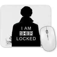 Baskı Dükkanı Sherlock I Am Sher Locked Sherlock Holmes Sherlocked Mouse Pad