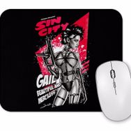Baskı Dükkanı Sin City Beautiful And Merciless Mouse Pad