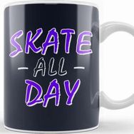 Baskı Dükkanı Skate All Day All Day Kupa