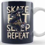 Baskı Dükkanı Skate Eat Sleep Repeat Kupa